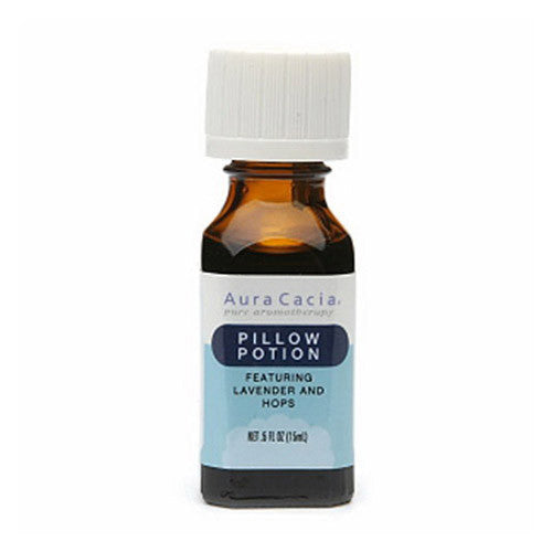 Aura Cacia Aromatherapy Essential Solutions Oil, Pillow Potion, 0.5 Oz